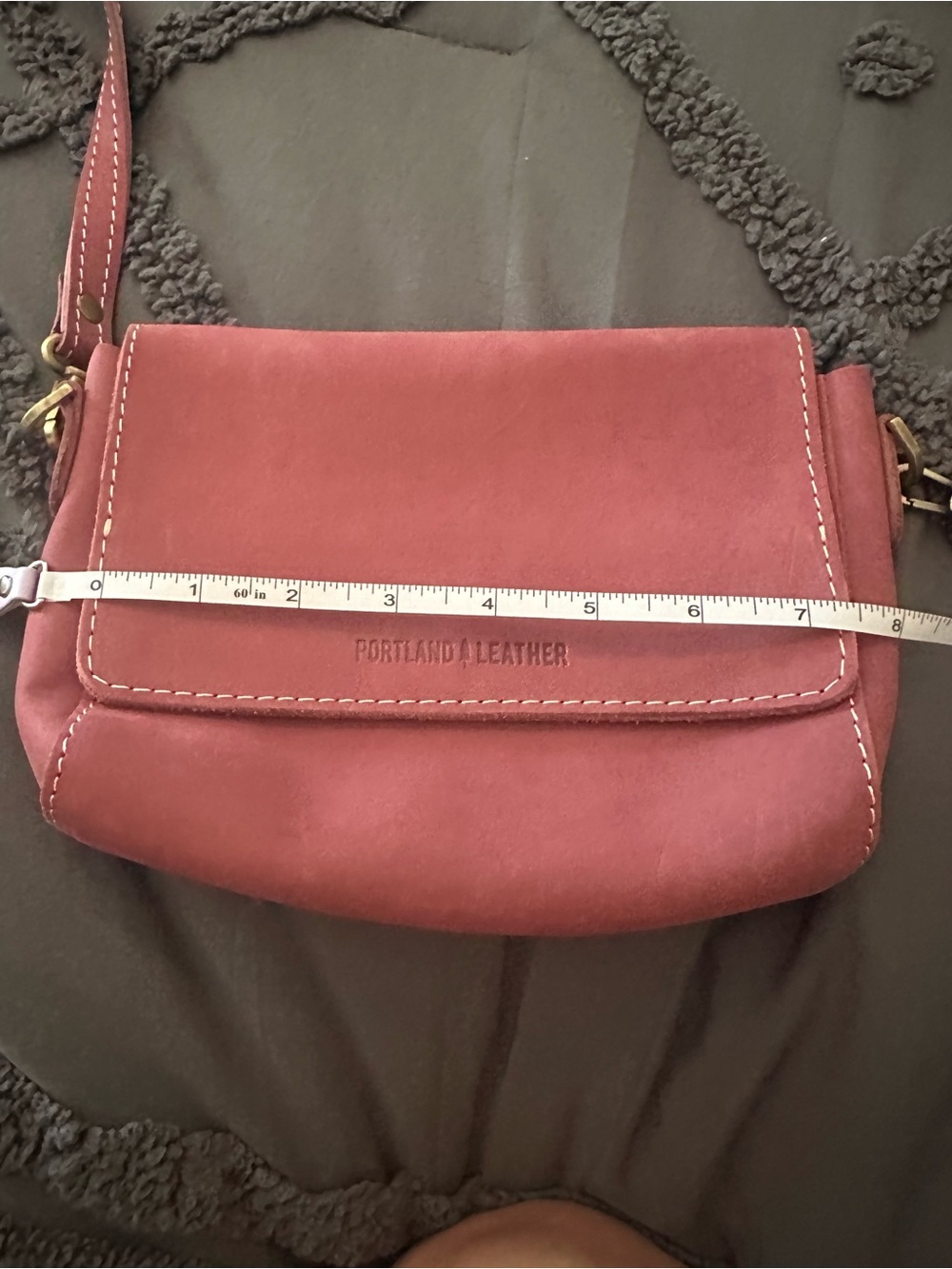 Portland Leather Women's mini metro crossbody  bag